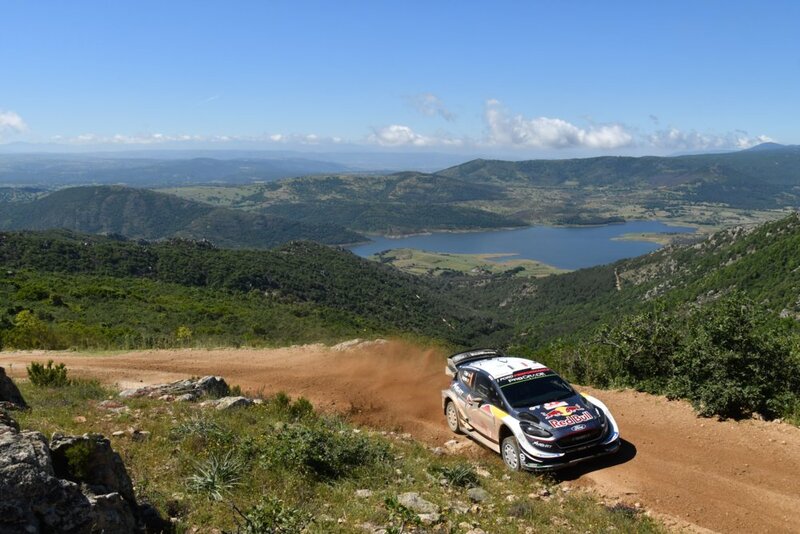 S&eacute;bastien Ogier in azione in Sardegna