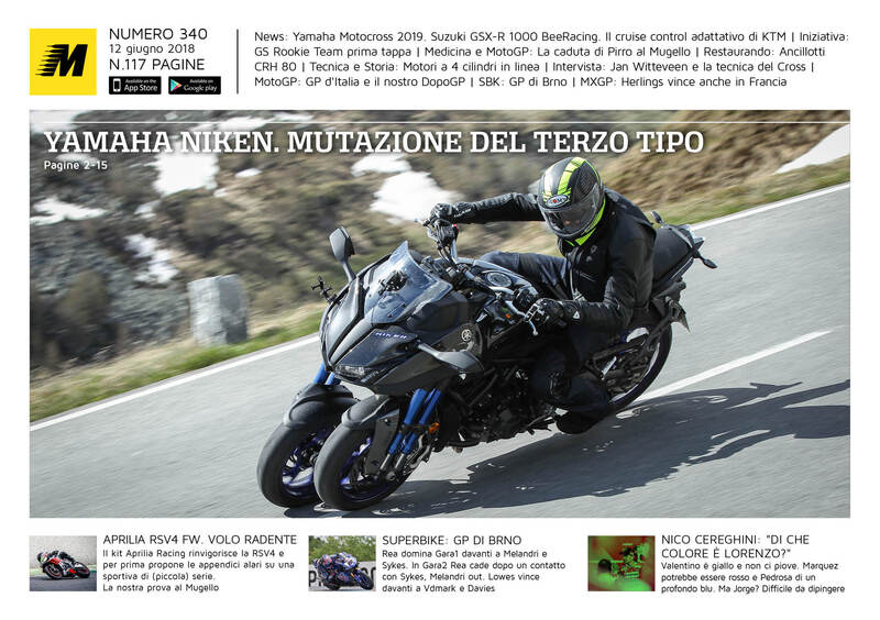 Magazine n&deg; 340, scarica e leggi il meglio di Moto.it 