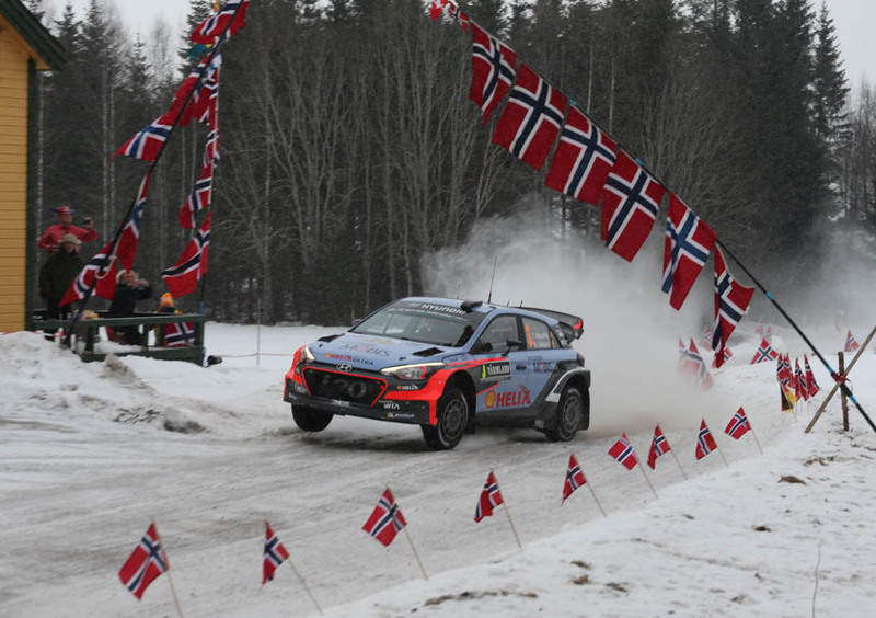 Il belga Thierry Neuville in azione