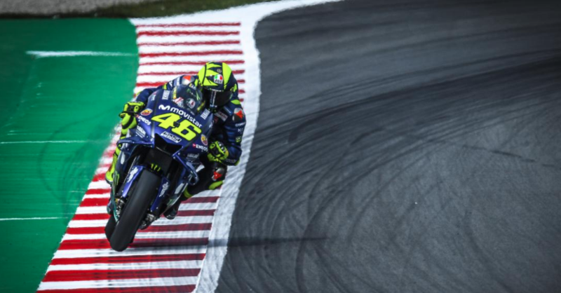 MotoGP 2018. Rossi si aggiudica le FP1 del GP di Catalunya