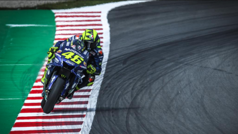 MotoGP 2018. Rossi si aggiudica le FP1 del GP di Catalunya