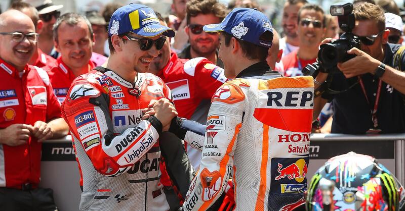 MotoGP 2018. I commenti di Lorenzo, Marquez, Iannone e Petrucci dopo le QP