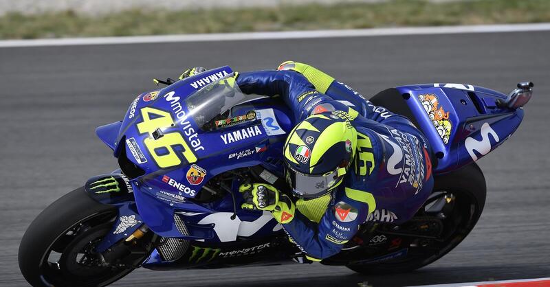 MotoGP 2018. Rossi: &quot;Michelin ha sbagliato la scelta delle gomme anteriori&quot;