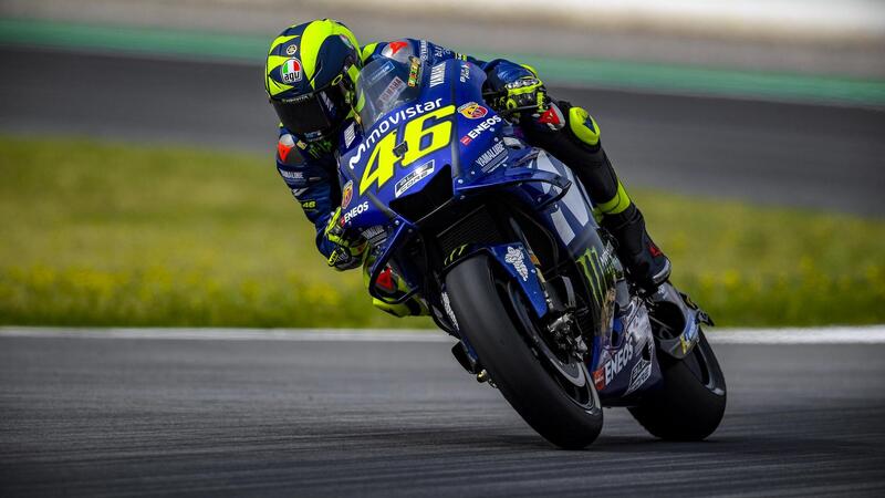 MotoGP 2018. Rossi: &quot;Michelin ha sbagliato la scelta delle gomme anteriori&quot;