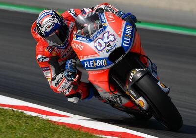 MotoGP 2018. Dovizioso è il più veloce nel warm-up a Barcellona