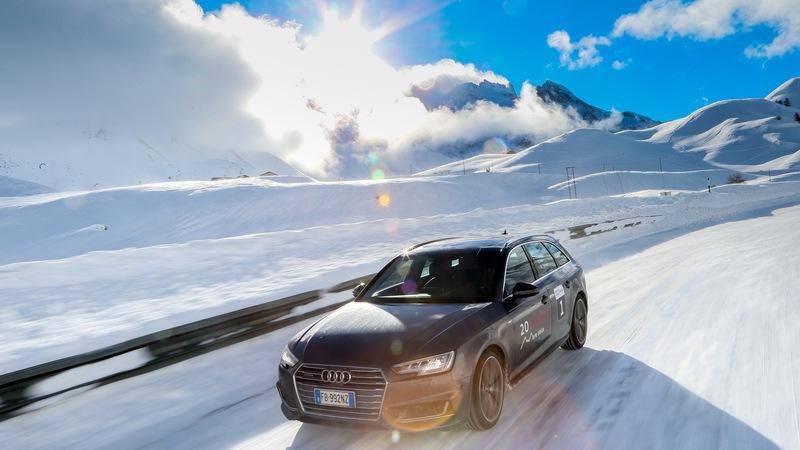 #Audi20quattro, le prime fasi della gara