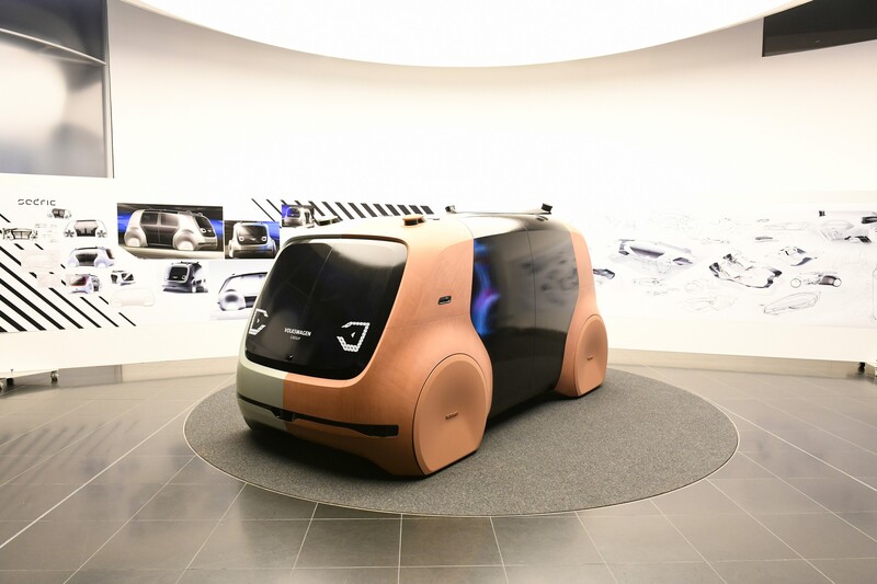 All&#039;interno del Volkswagen Group Future Centre di Postdam