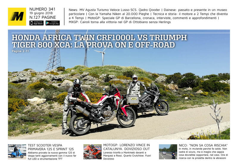 Magazine n&deg; 341, scarica e leggi il meglio di Moto.it 