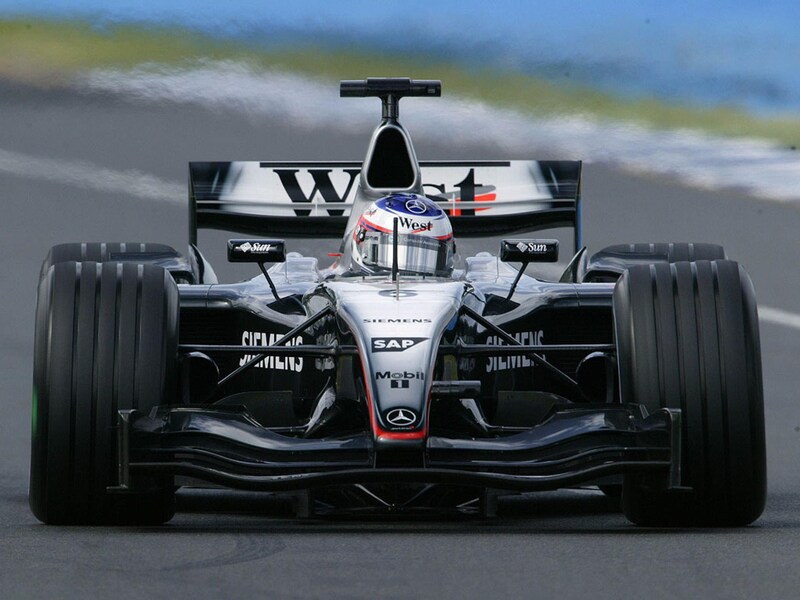 Raikkonen nel 2004 a Silverstone