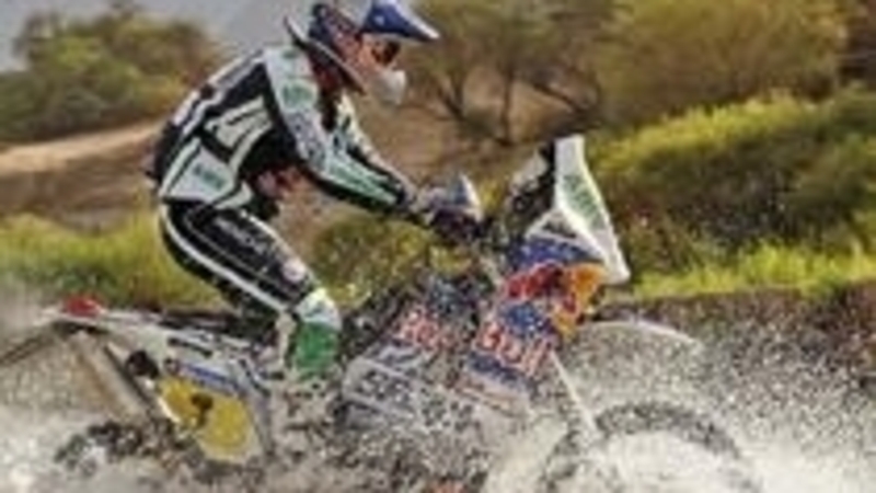 Bis dell&#039;Aprilia alla Dakar. Coma penalizzato