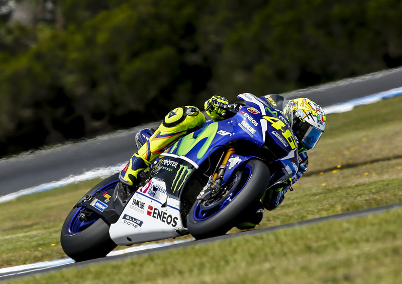 MotoGP. Rossi: &quot;Che bella la M1 con le Michelin&quot;