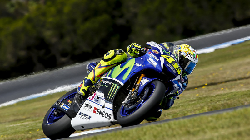 MotoGP. Rossi: &quot;Che bella la M1 con le Michelin&quot;