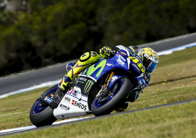 MotoGP. Rossi: Che bella la M1 con le Michelin