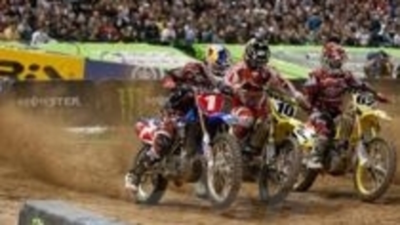 Supercross: Dungey vince, Stewart ko