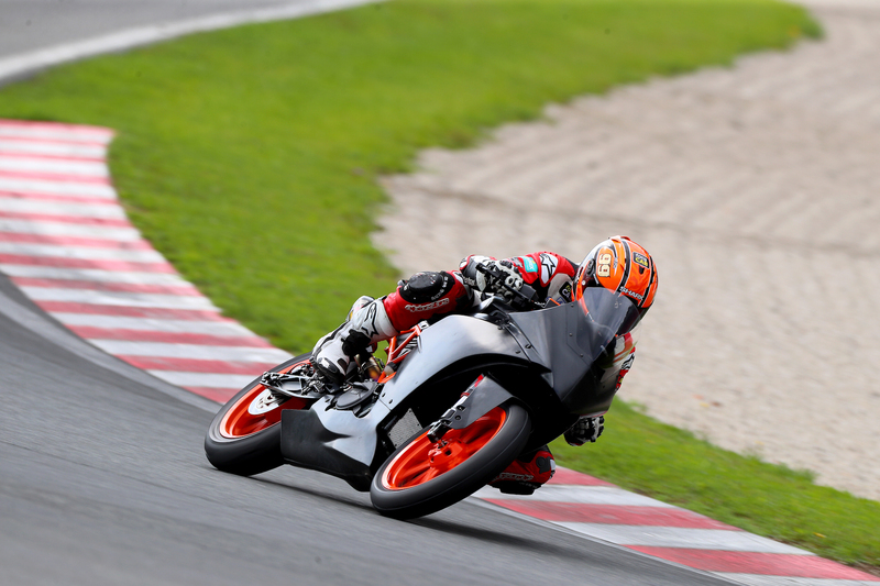 Jeremy McWilliams &egrave; stato coinvolto nello sviluppo del kit per la RC 390R