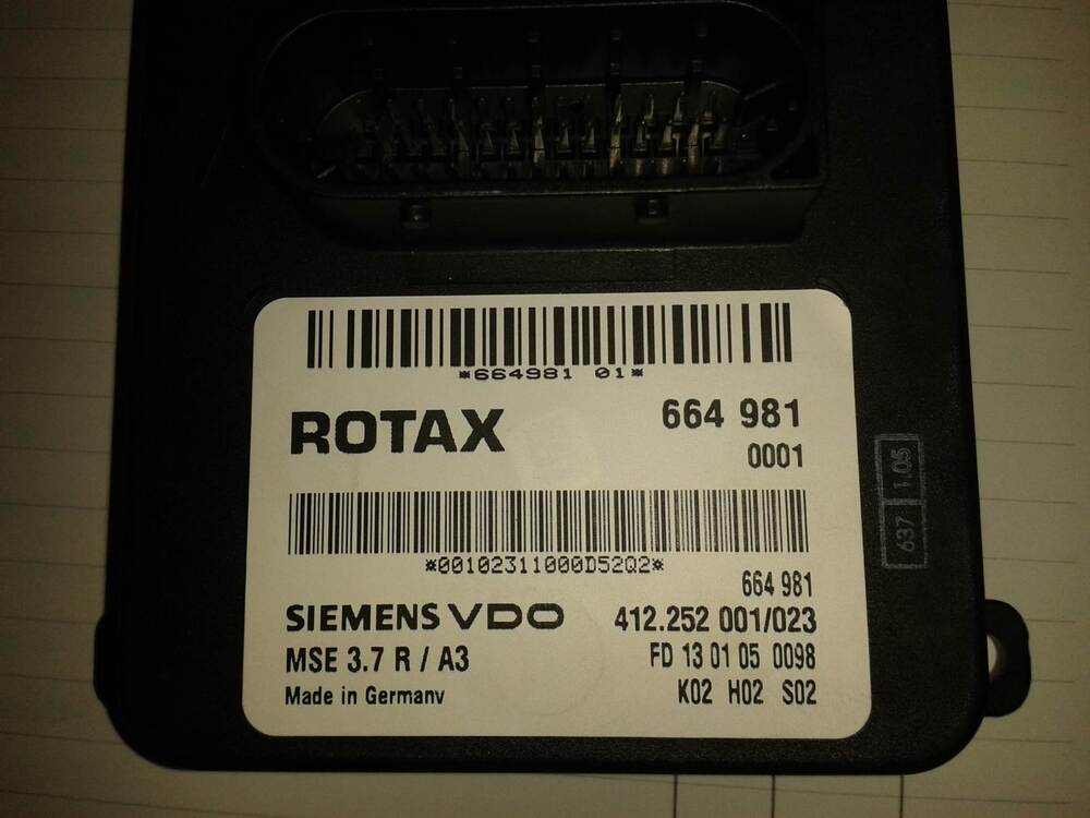 Centralina iniezione APRILIA RSV02004/2008