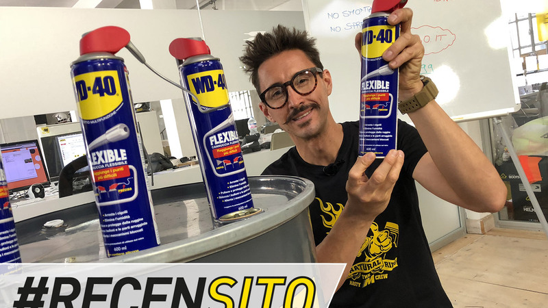 WD-40 Multifunzione Flexible. Recensito spray olio sbloccante