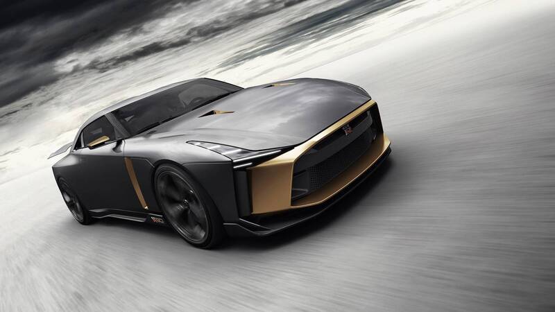 Nissan GT-R 50, mezzo secolo festeggiato con Italdesign 