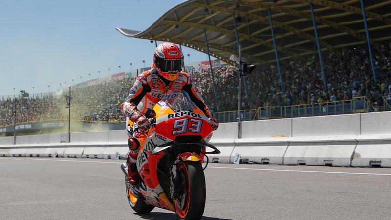 MotoGP 2018. Marquez segna il miglior tempo nel warm up