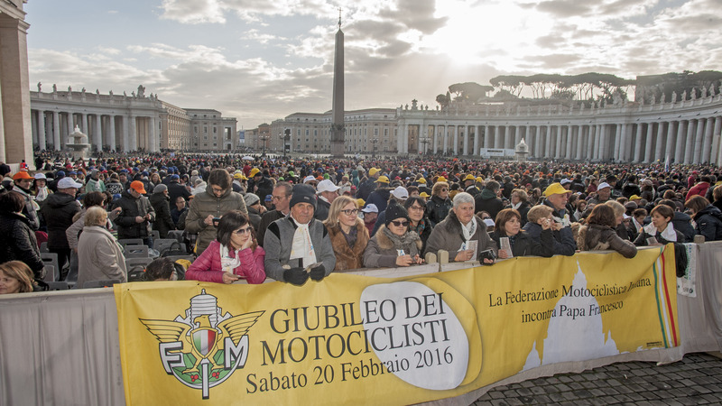 Giubileo: i motociclisti in udienza da Papa Francesco