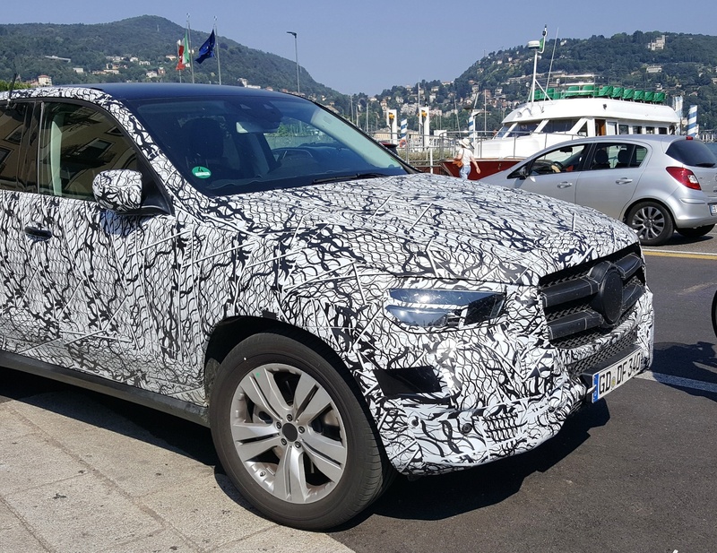 Nuova Mercedes GLE 2019: 3 modelli preserie sul lago di Como