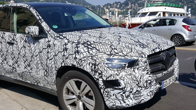 Nuova Mercedes GLE 2019: 3 modelli preserie sul lago di Como