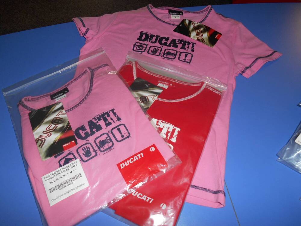 T-SHIRT DONNA ROSSA Ducati