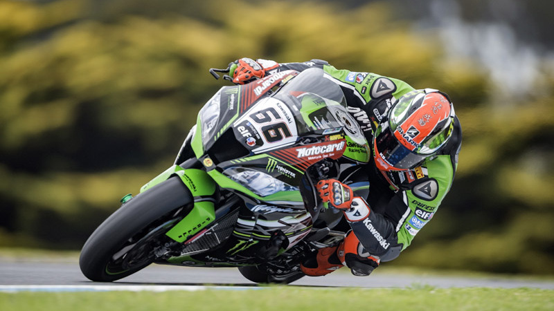 SBK. Phillip Island test. Sykes in testa nel Day 1