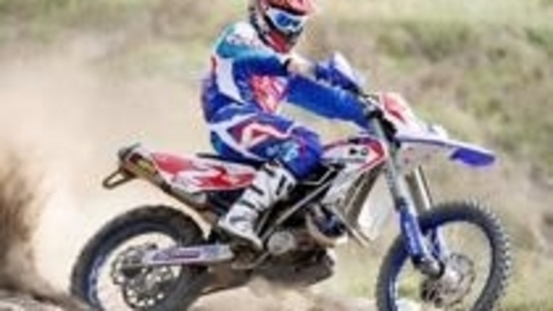 La BMW al mondiale Enduro E2 con telaio Husqvarna