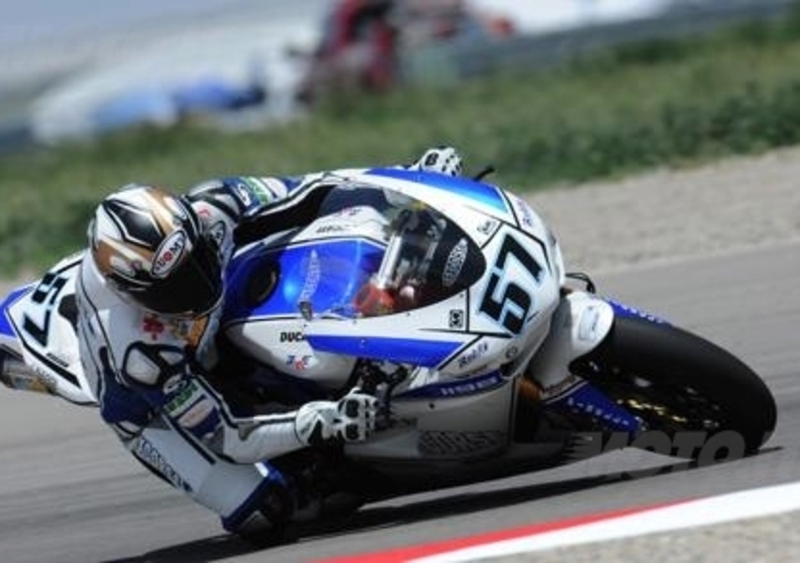 Lanzi il pi&ugrave; veloce nelle qualifiche di Magny-Cours