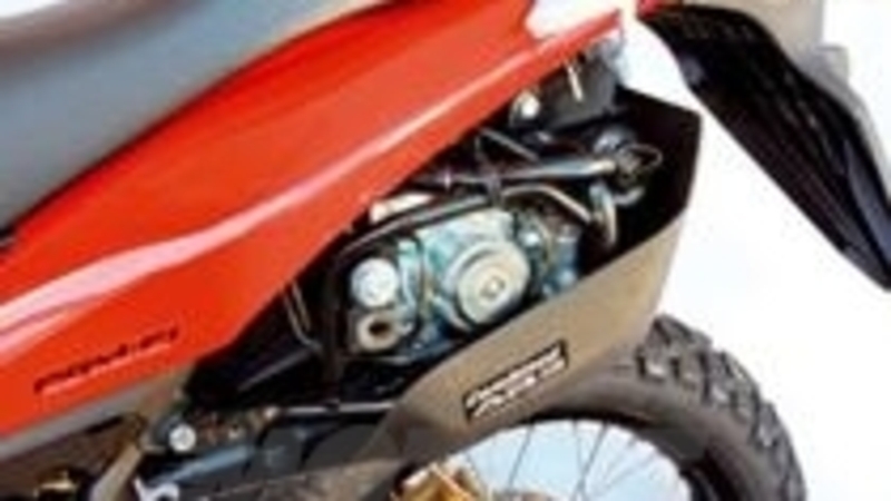 Una Hondina con l&rsquo;Abs da sterrato!