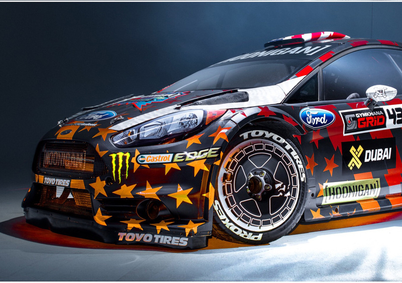 Ken Block Gymkhana 8: la livrea della Ford Fiesta [Video]