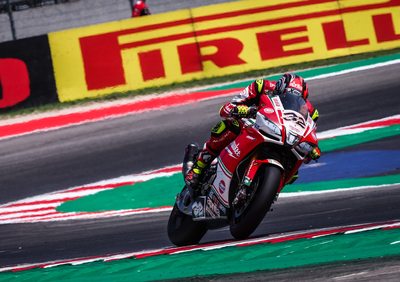 SBK 2018. Savadori in testa alle cronometrate a Misano