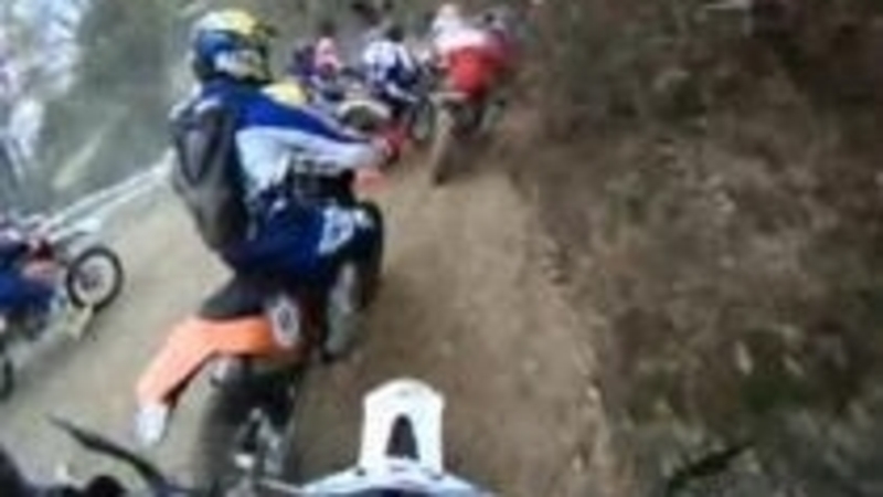 Enduro onboard: una garetta a -7&deg;C