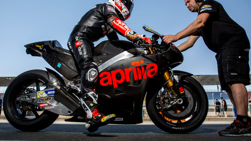 MotoGP. Conclusa la tre giorni di test in Qatar per Aprilia