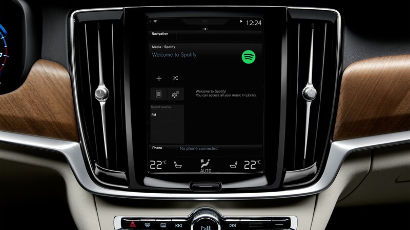 Con Volvo Spotify &egrave; di serie