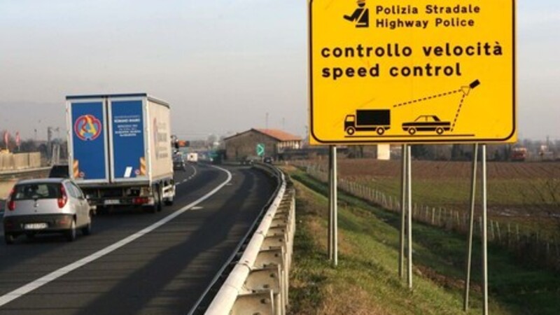 Tutor, Autostrade smentisce ASAPS: non saranno riattivati il 25 luglio