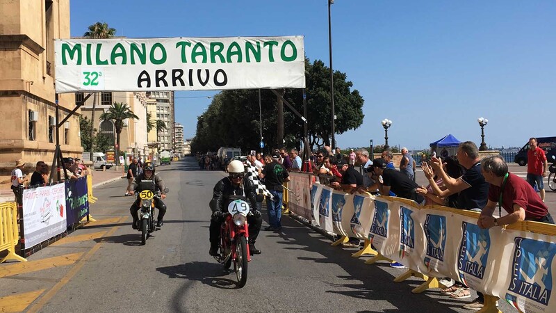 Con l&rsquo;ultima tappa si &egrave; conclusa la Milano-Taranto 2018