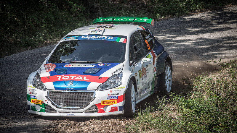 CIR 2018, Rally di Roma. Andreucci comanda la pattuglia italiana