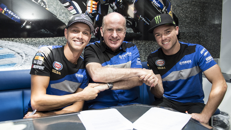 SBK. Yamaha rinnova con Michael van der Mark e Alex Lowes