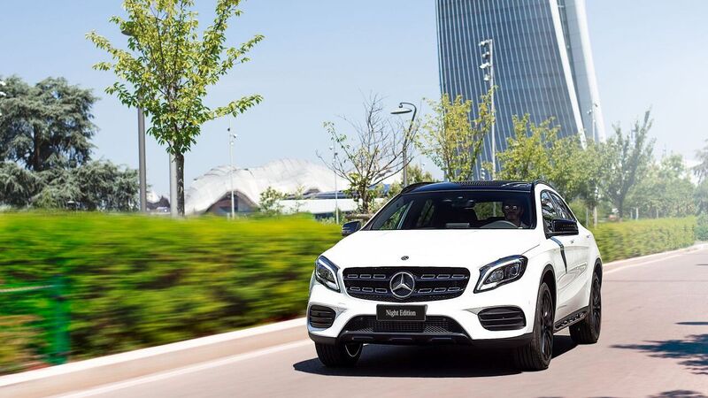 Mercedes CLA, GLA e GLC Night Edition