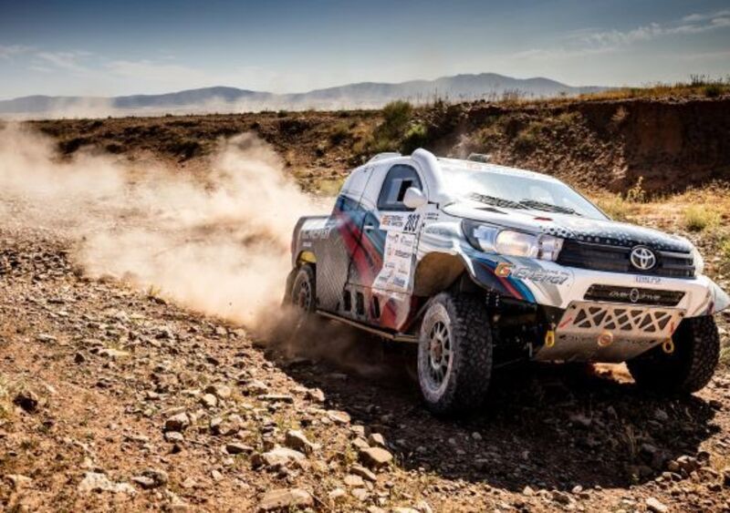 Cross-Country & Baja. Baja Aragon. Vincono Vladimir Vasilyev (Toyota) e Michael Metge (Sherco)