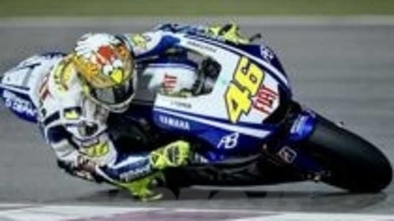 Rossi davanti nel primo giorno di test