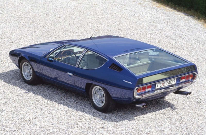 Il caratteristico posteriore &quot;fastback&quot; della Espada