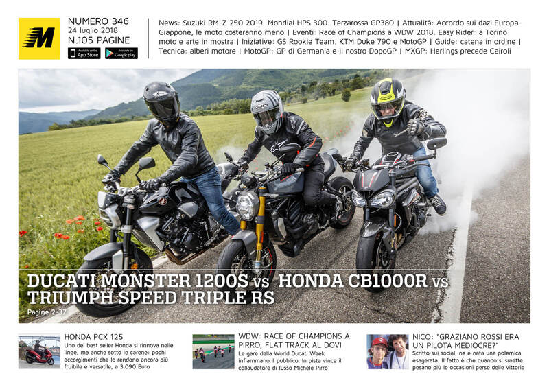 Magazine n&deg; 346, scarica e leggi il meglio di Moto.it 