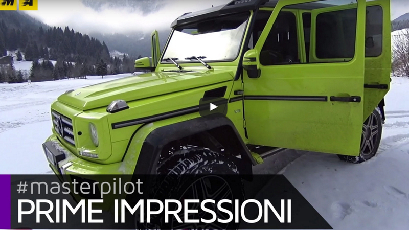 Mercedes Classe G 500 4x4&sup2; [Video]