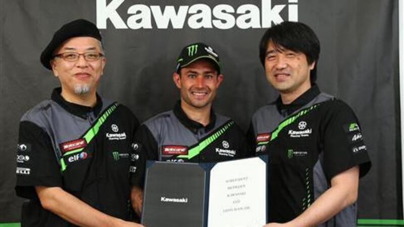 SBK. Haslam con il Kawasaki Racing Team, &egrave; ufficiale