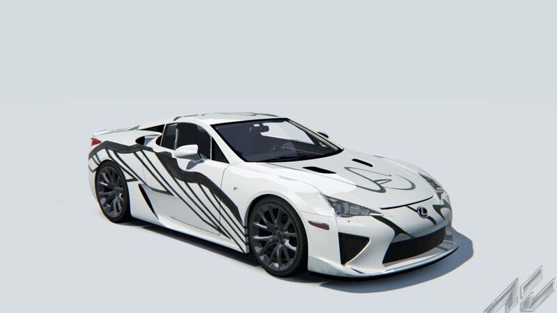 Lexus LFA, una art car per la 24h di Spa 2018