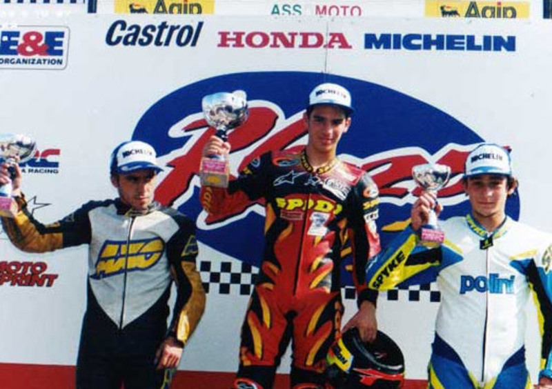 Melandri, il quattordicenne pi&ugrave; veloce della storia