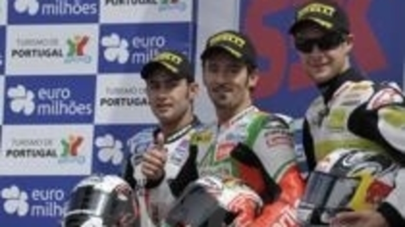 Biaggi vince gara 1 con l&#039;Aprilia